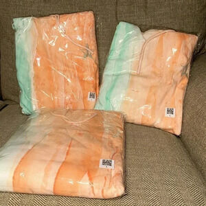 NWT JEFFREE STAR MAKEUP/COSMETICS JSC CORAL FADE SWEATSHIRT HOODIE LARGE UNISEX